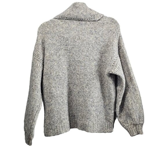 Max Edition Cowl Neck Balloon Sleeve Knit Sweater - Picture 5 of 7